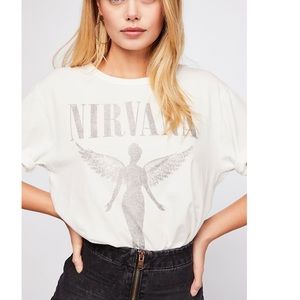 Free People Nirvana Tee